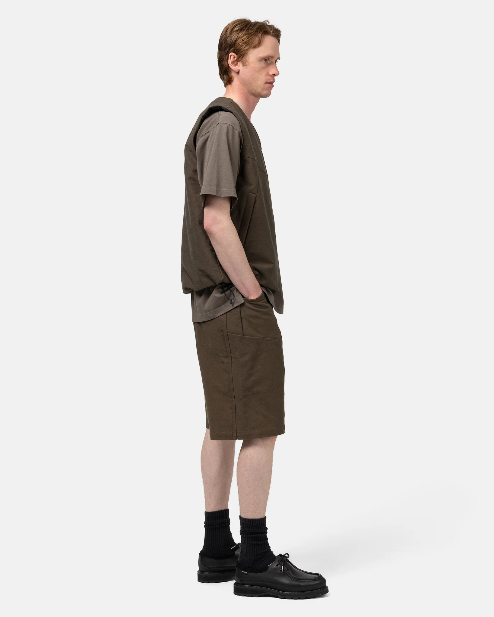 Safe Haven Rig HAVEN Rig Short - Washed Cotton Canvas Earth - HAVEN