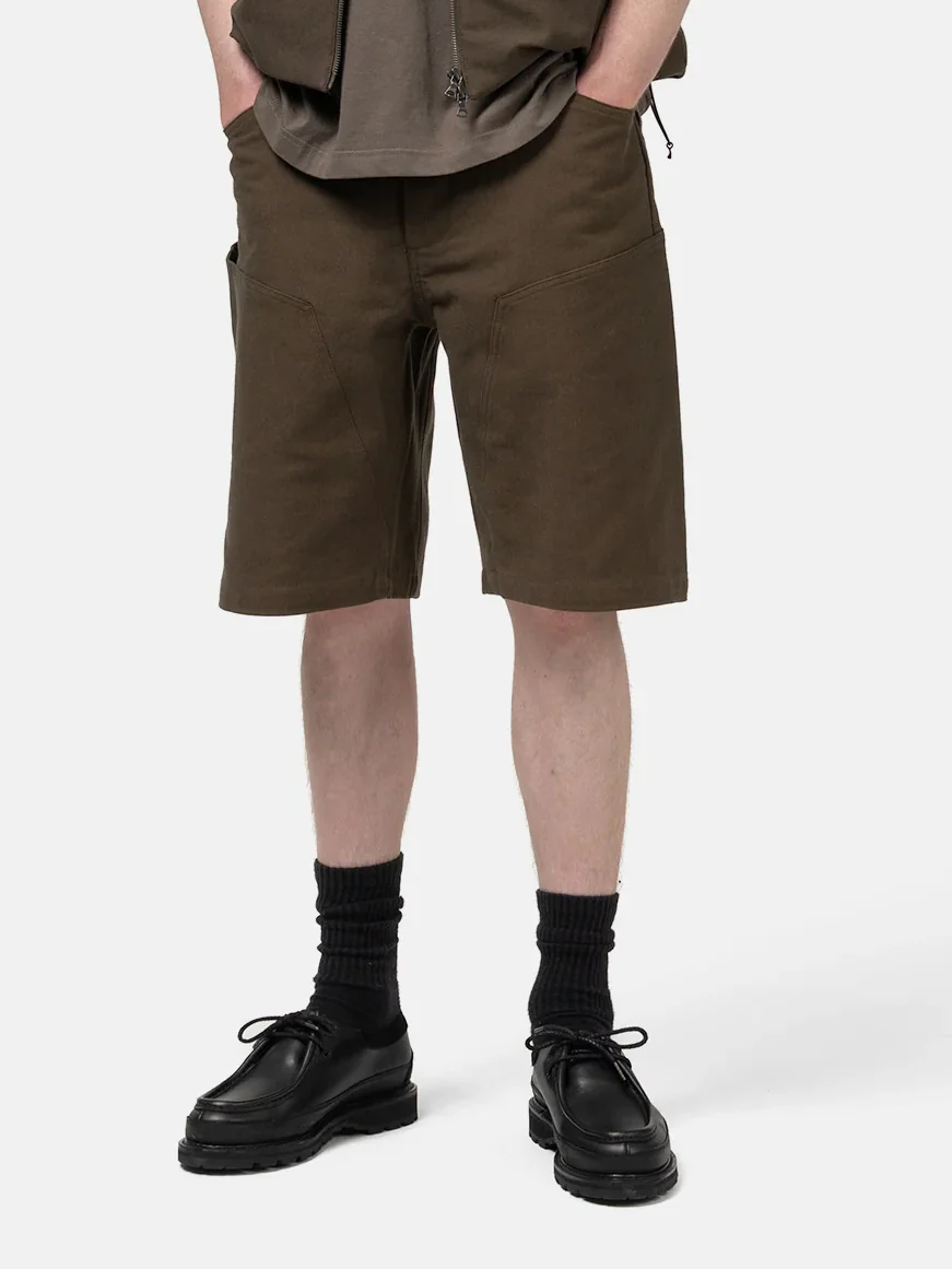 Safe Haven Rig HAVEN Rig Short - Washed Cotton Canvas Earth - HAVEN