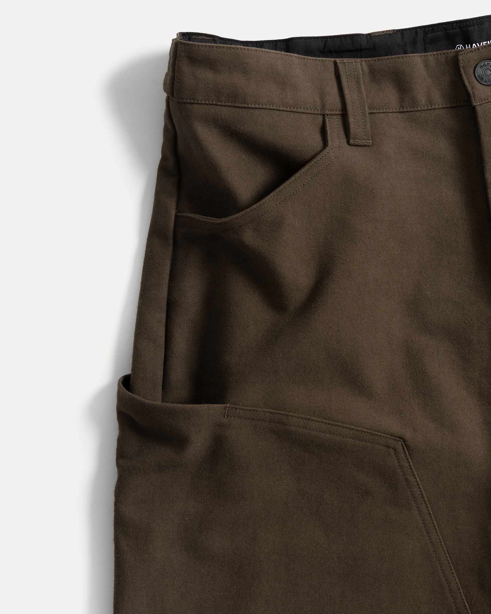Safe Haven Rig HAVEN Rig Short - Washed Cotton Canvas Earth - HAVEN