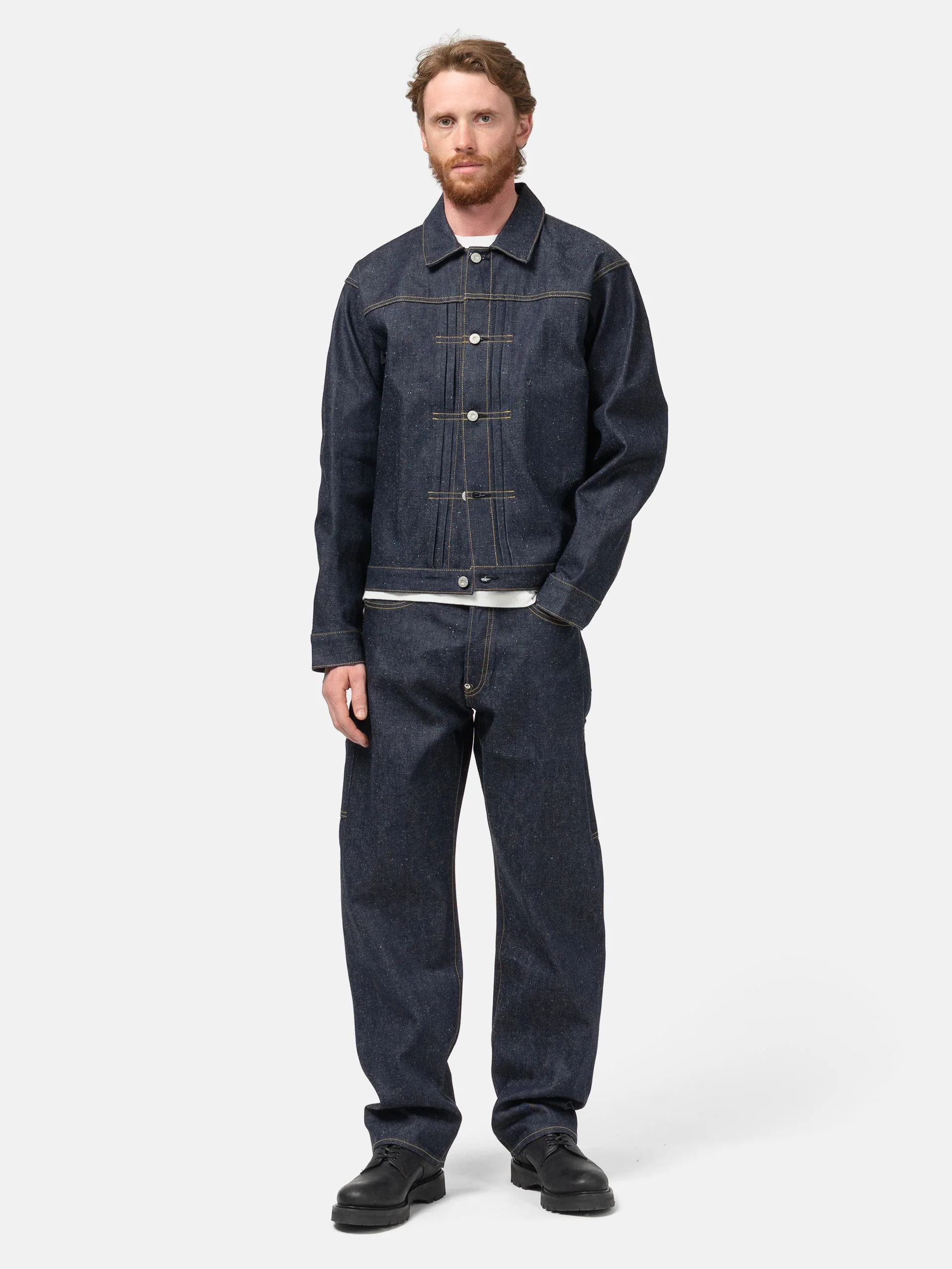 Work Jacket Human Human Made Denim Work Jacket Past Indigo - HAVEN