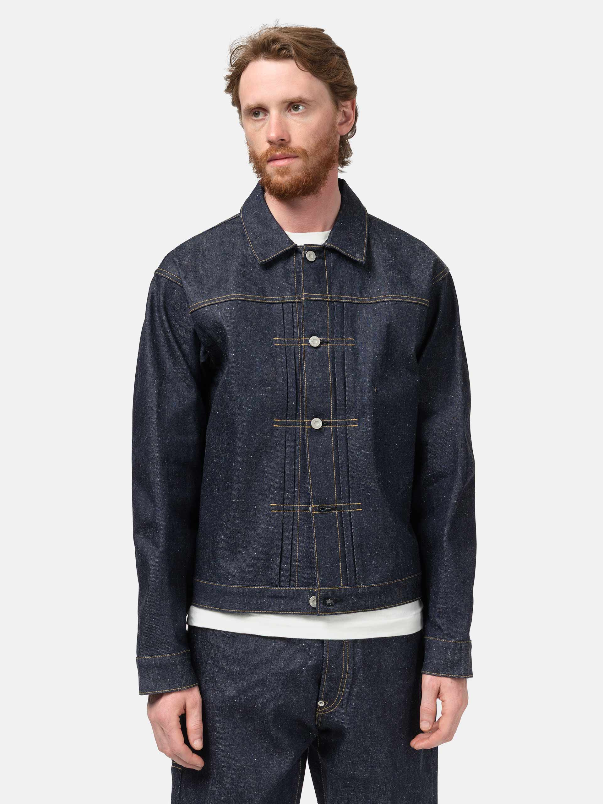 Work Jacket Human Human Made Denim Work Jacket Past Indigo - HAVEN