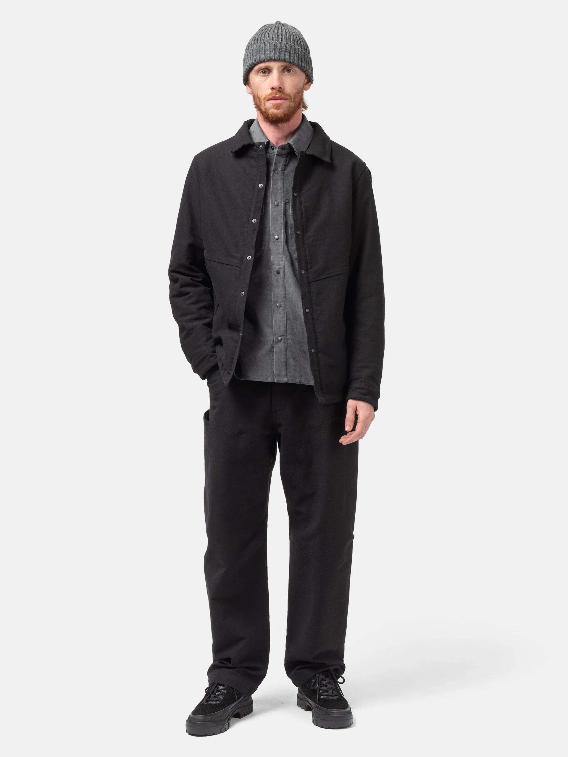 Safe Haven Rig HAVEN Rig Pant - Washed Cotton Canvas Black - HAVEN