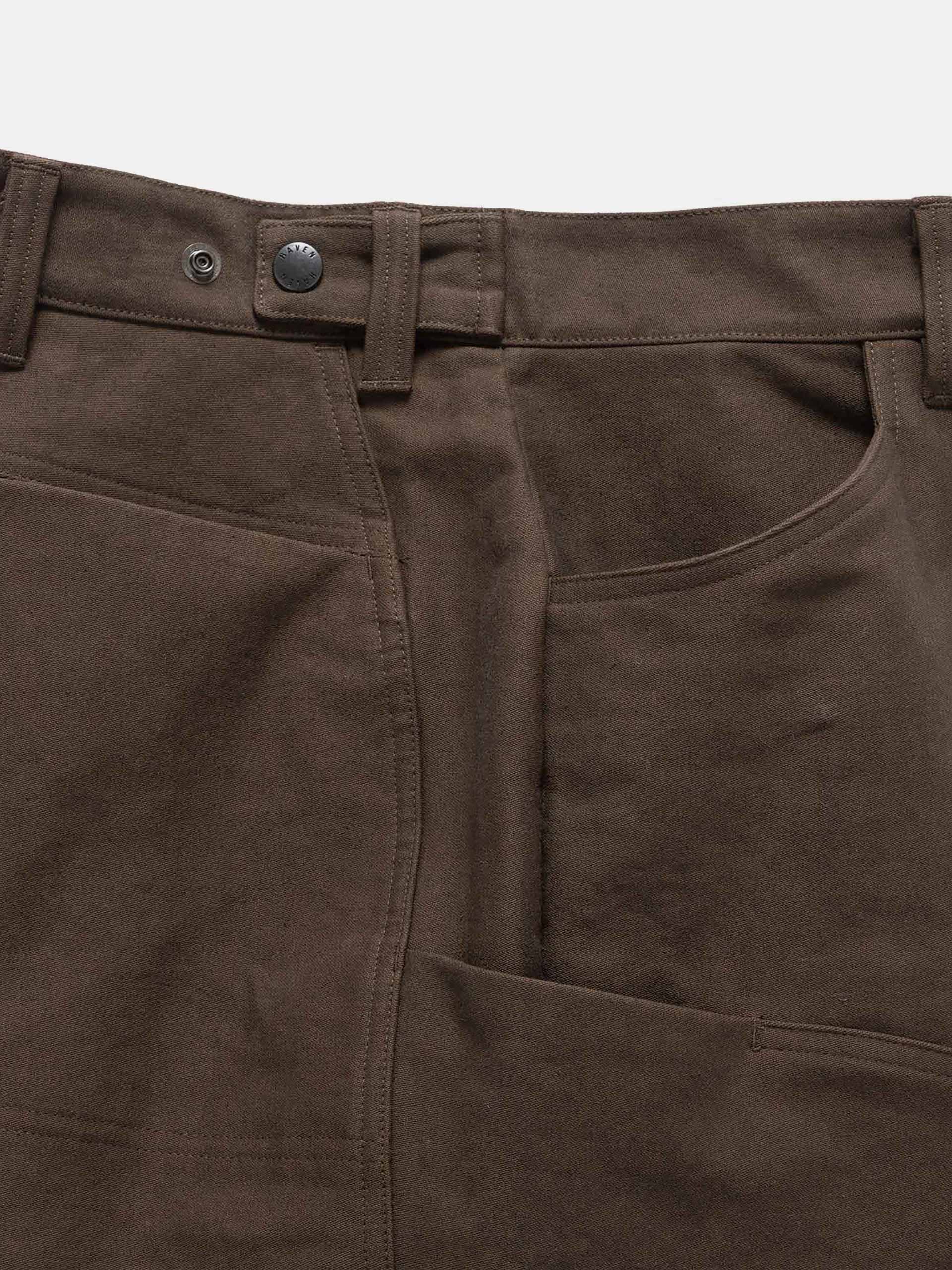 Safe Haven Rig HAVEN Rig Pant - Washed Cotton Canvas Earth - HAVEN
