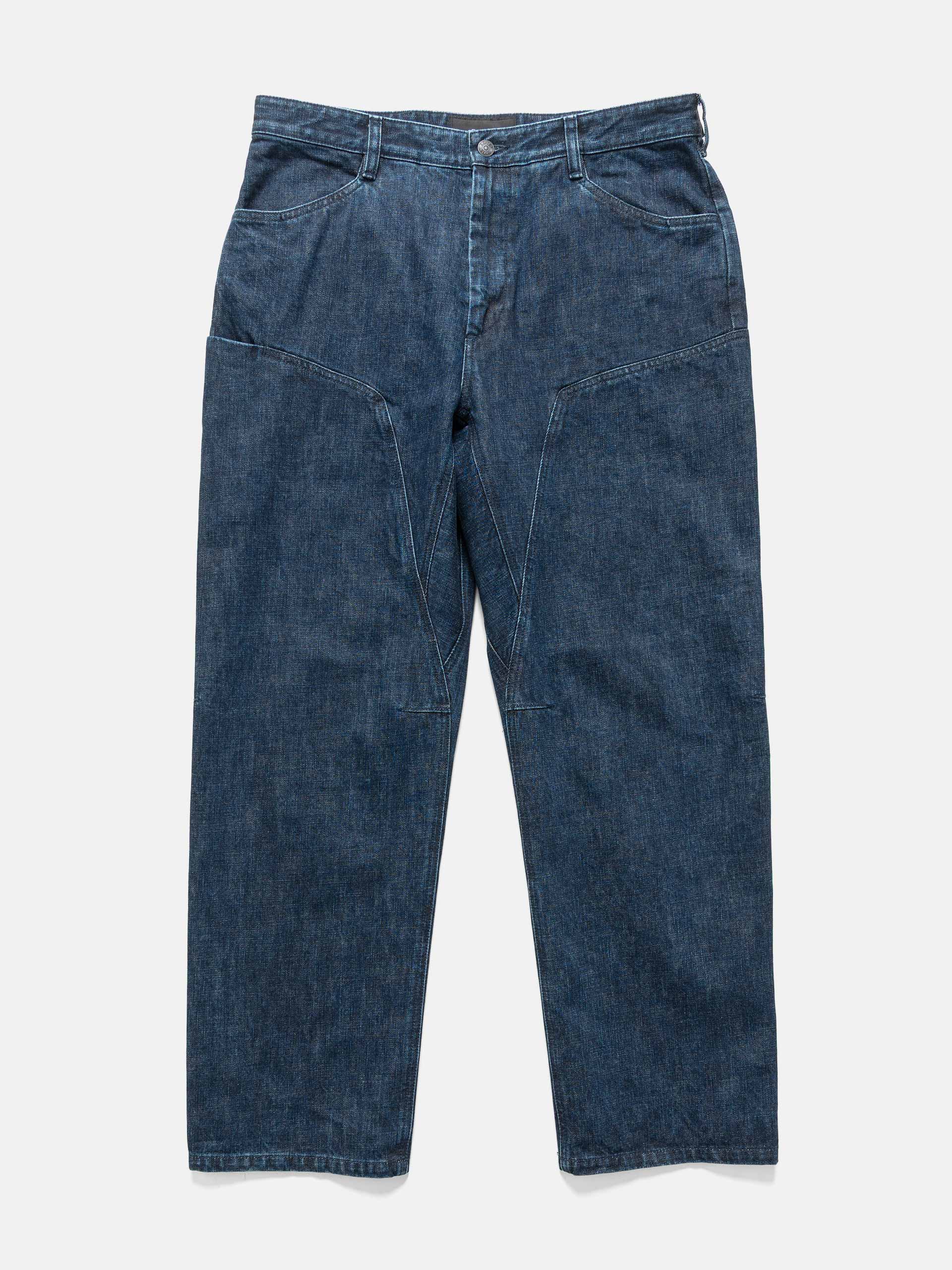 Safe Haven Rig HAVEN Rig Pant - Stone Bio Washed Cotton Denim Indigo - HAVEN